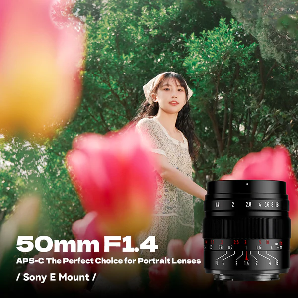 Brightin Star MF 50mm F1.4 III E Black APS-C for Sony E Mount - Gambar 10