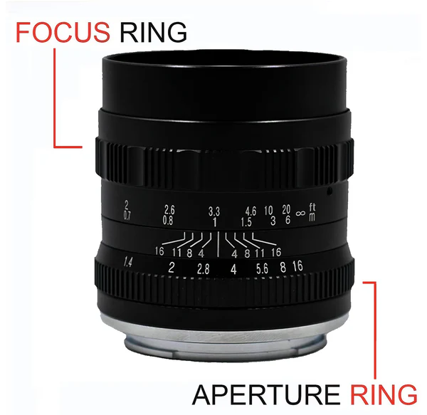 Brightin Star MF 50mm F1.4 III E Black APS-C for Sony E Mount - Gambar 6
