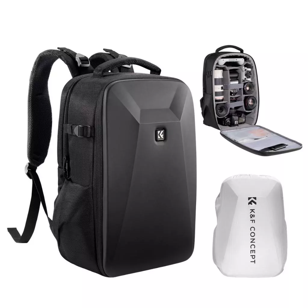 K&F Concept Camera Backpack 22L Nature Wander 10 - Tas Kamera - Ransel Kamera - Camera Bag - Gambar 3