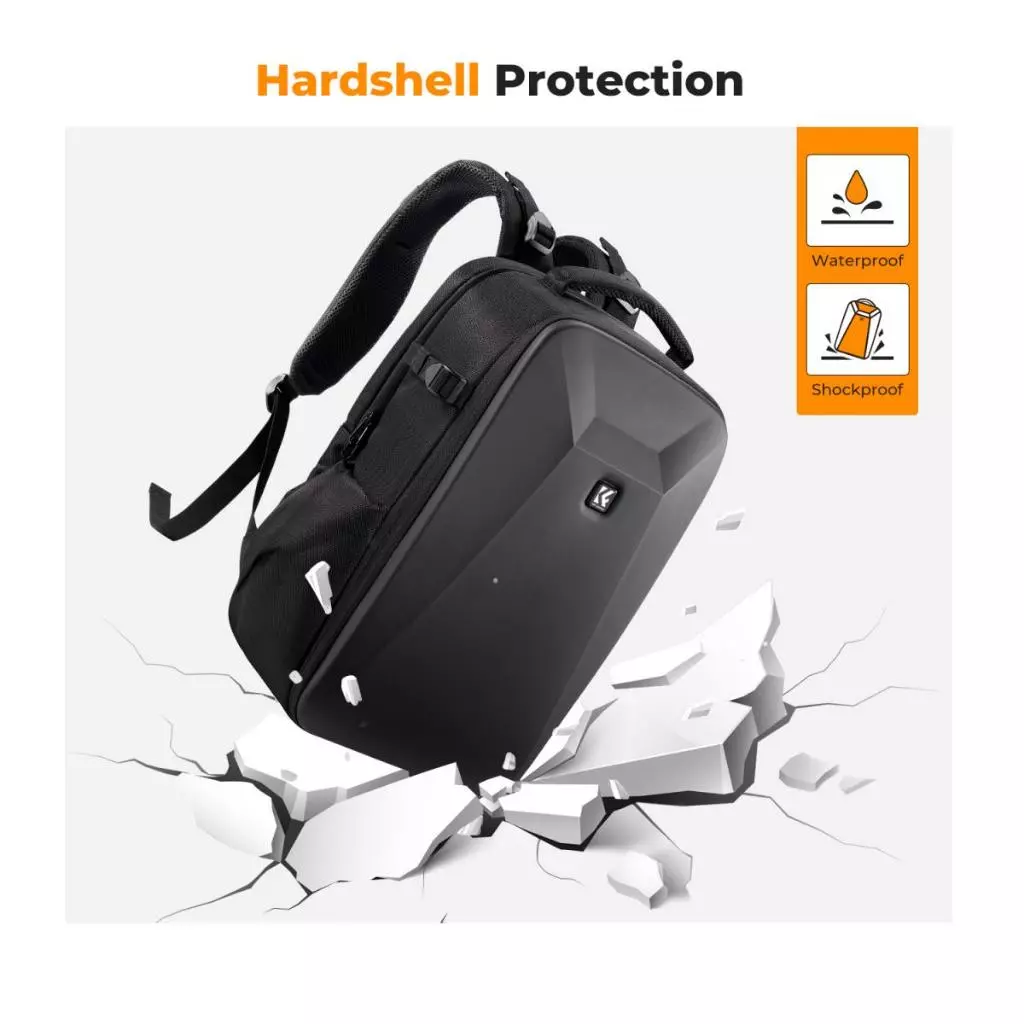 K&F Concept Camera Backpack 22L Nature Wander 10 - Tas Kamera - Ransel Kamera - Camera Bag - Gambar 6